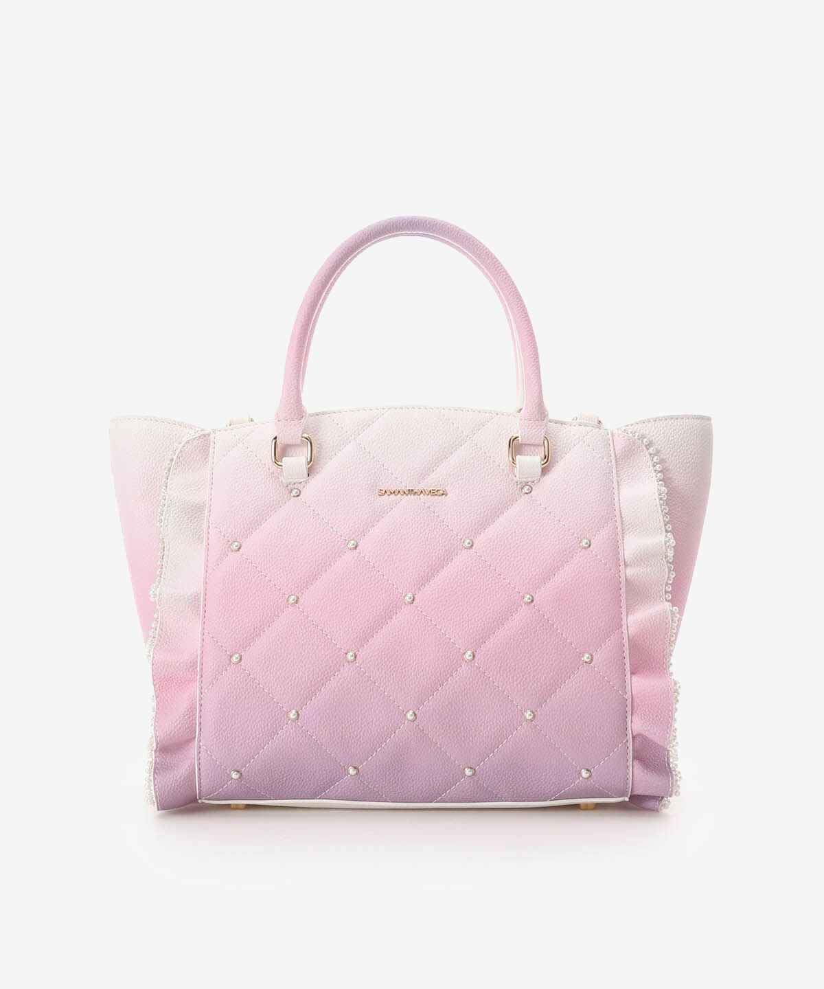 Samantha Vega「グラデーションパールフラッター（小）」|ハンドバッグ|