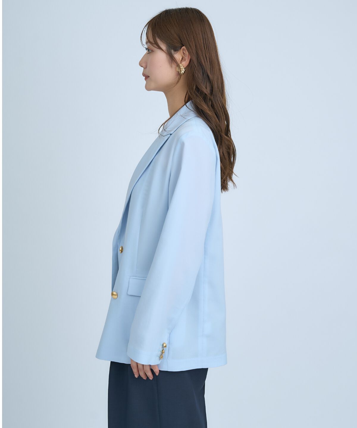 アンドクチュール「シアーテーラードジャケット」|テーラードジャケット|