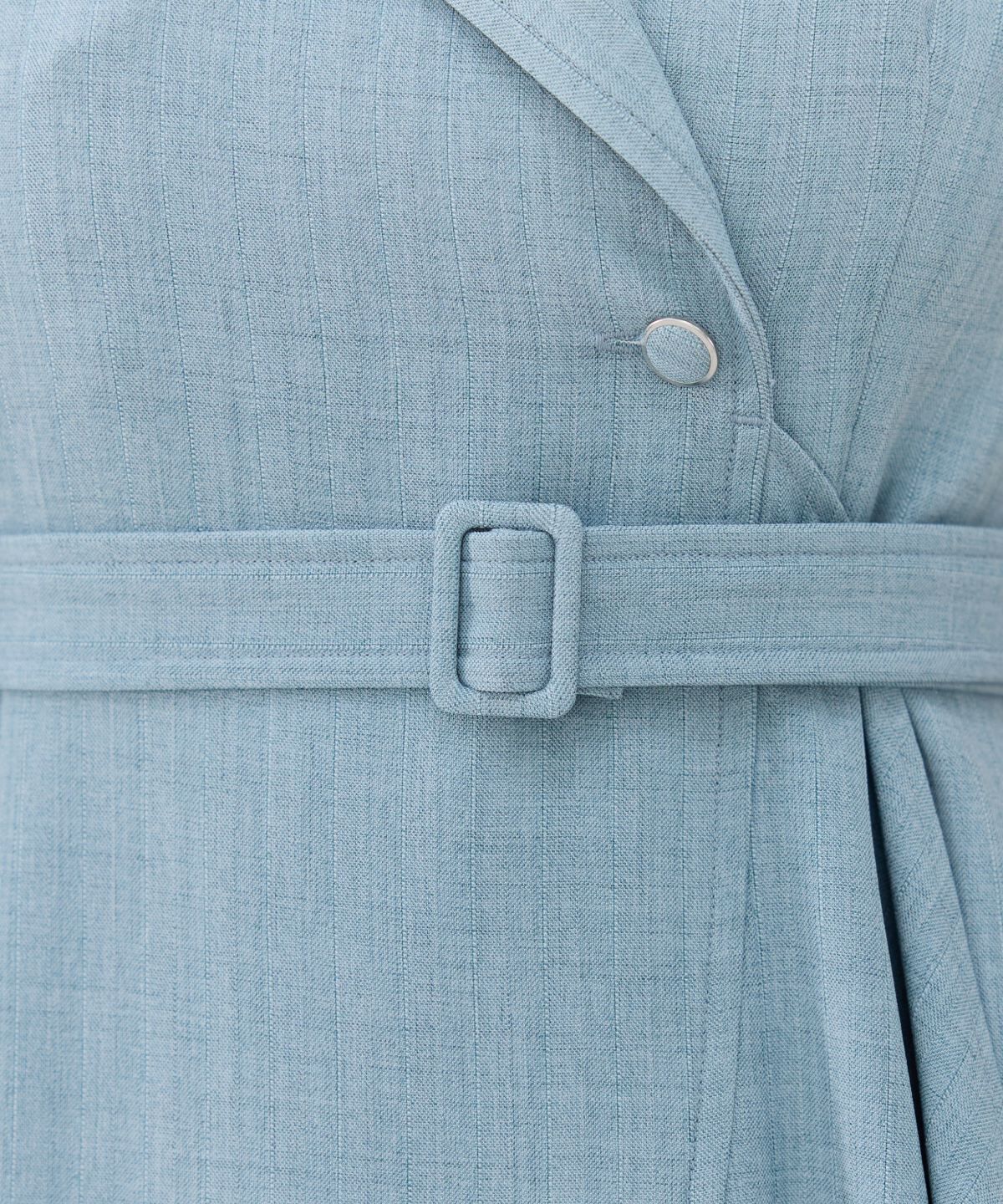 REDYAZEL「ノースリーブサイドプリーツワンピース」|ワンピース|