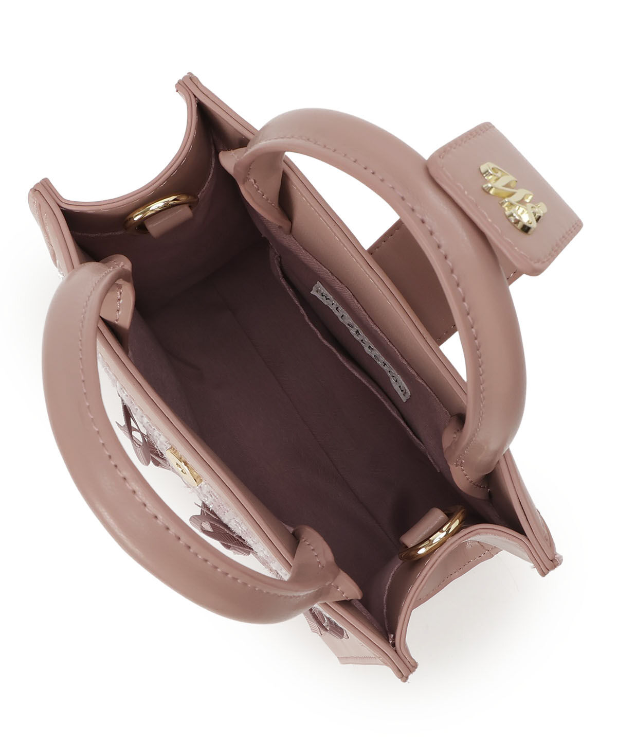 WILLSELECTION「2wayツイードリボンバッグ」|ショルダー・メッセンジャー|