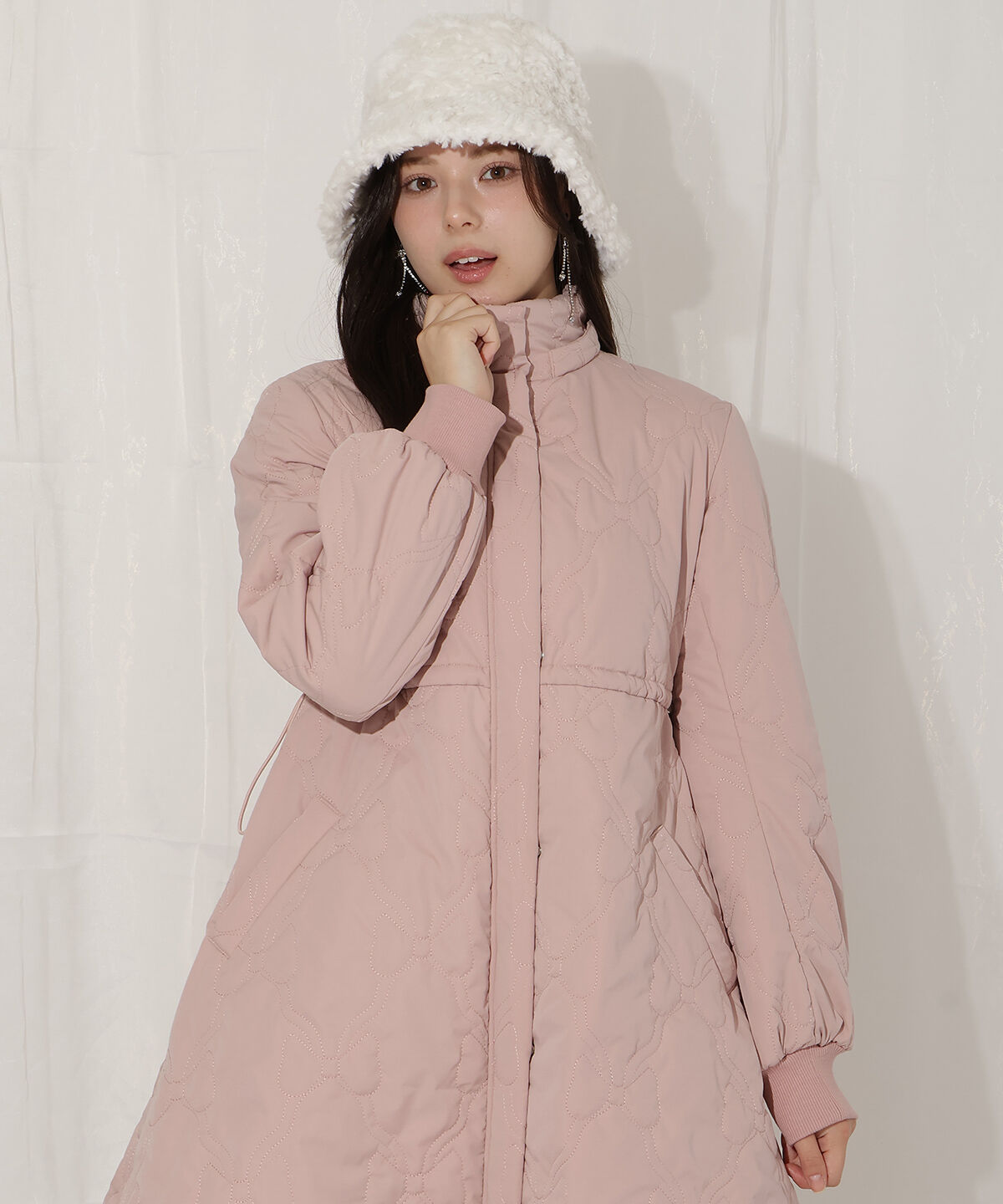 WILLSELECTION「リボン柄キルティングコート」|その他|