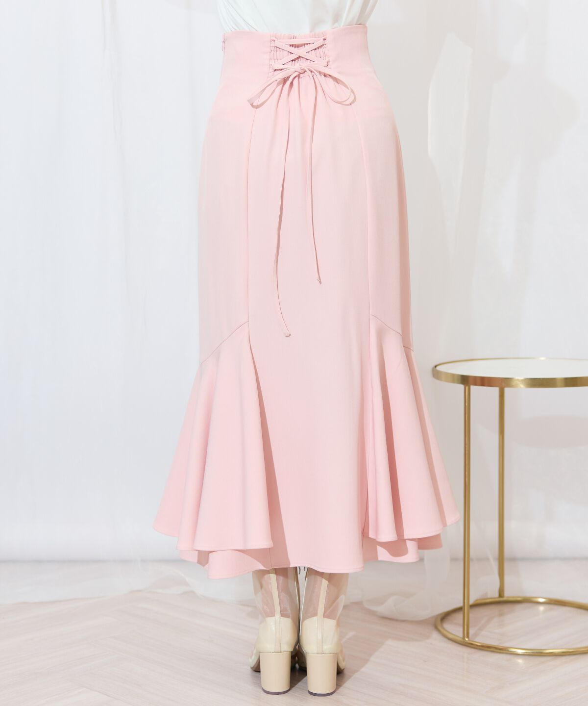 WILLSELECTION「裾ボリュームマーメイドスカート」|フレア|