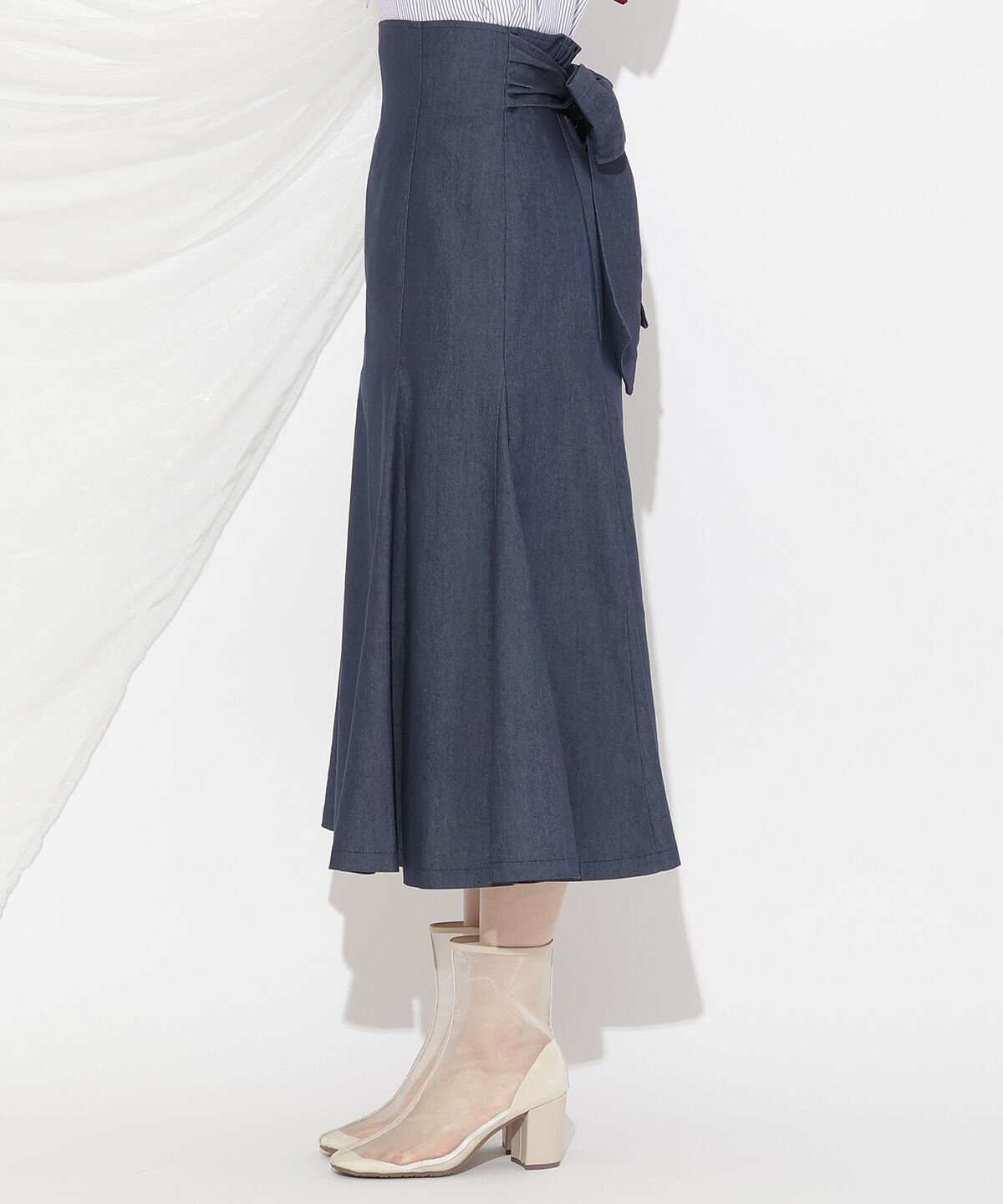 WILLSELECTION「バックリボンハイウエストフレアスカート」|フレア|