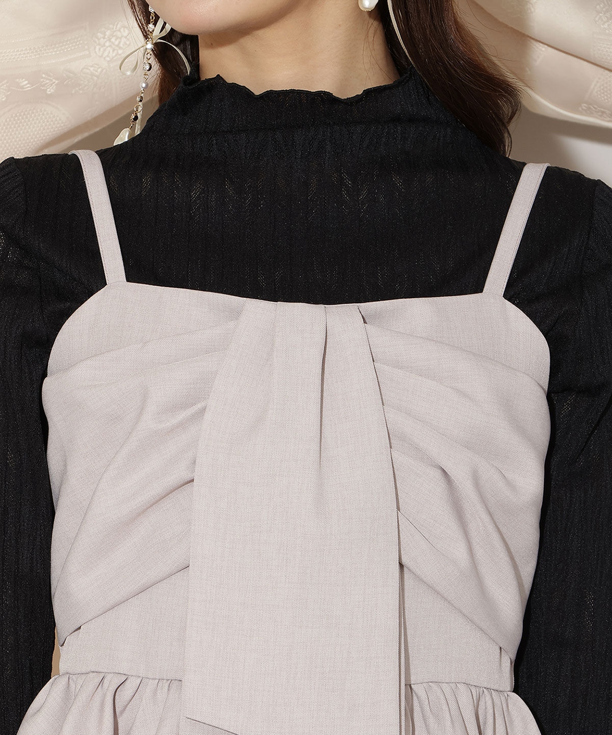 WILLSELECTION「リボンペプラムビスチェ」|その他|