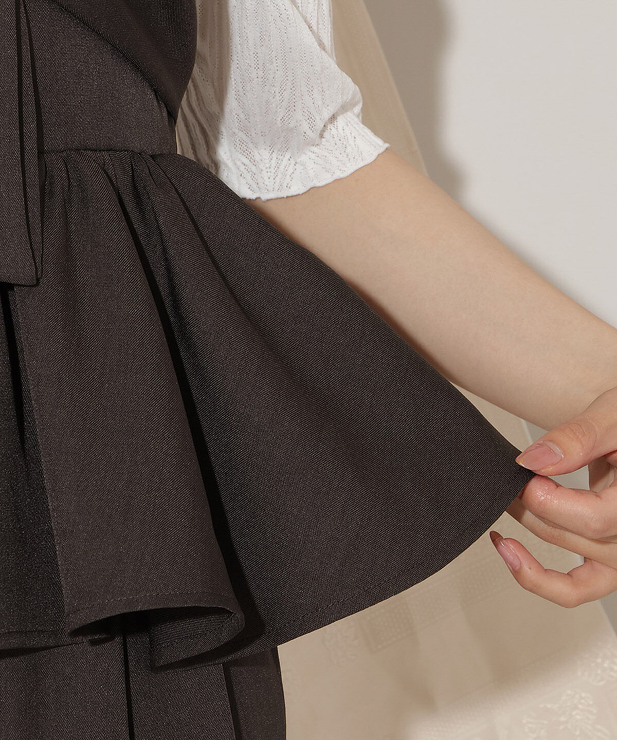 WILLSELECTION「リボンペプラムビスチェ」|その他|