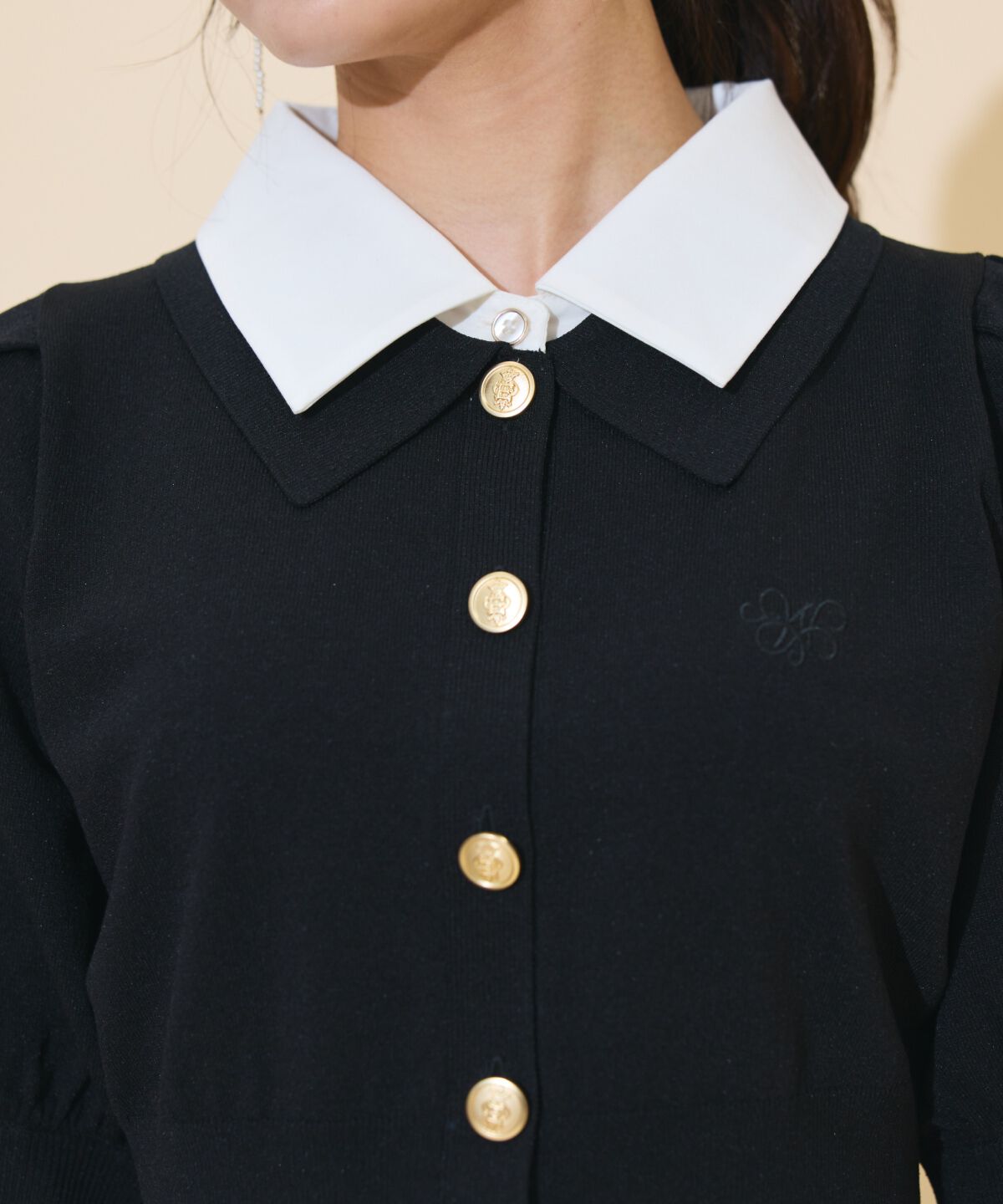 WILLSELECTION「レイヤードカラープルオーバー」|ニット・セーター|