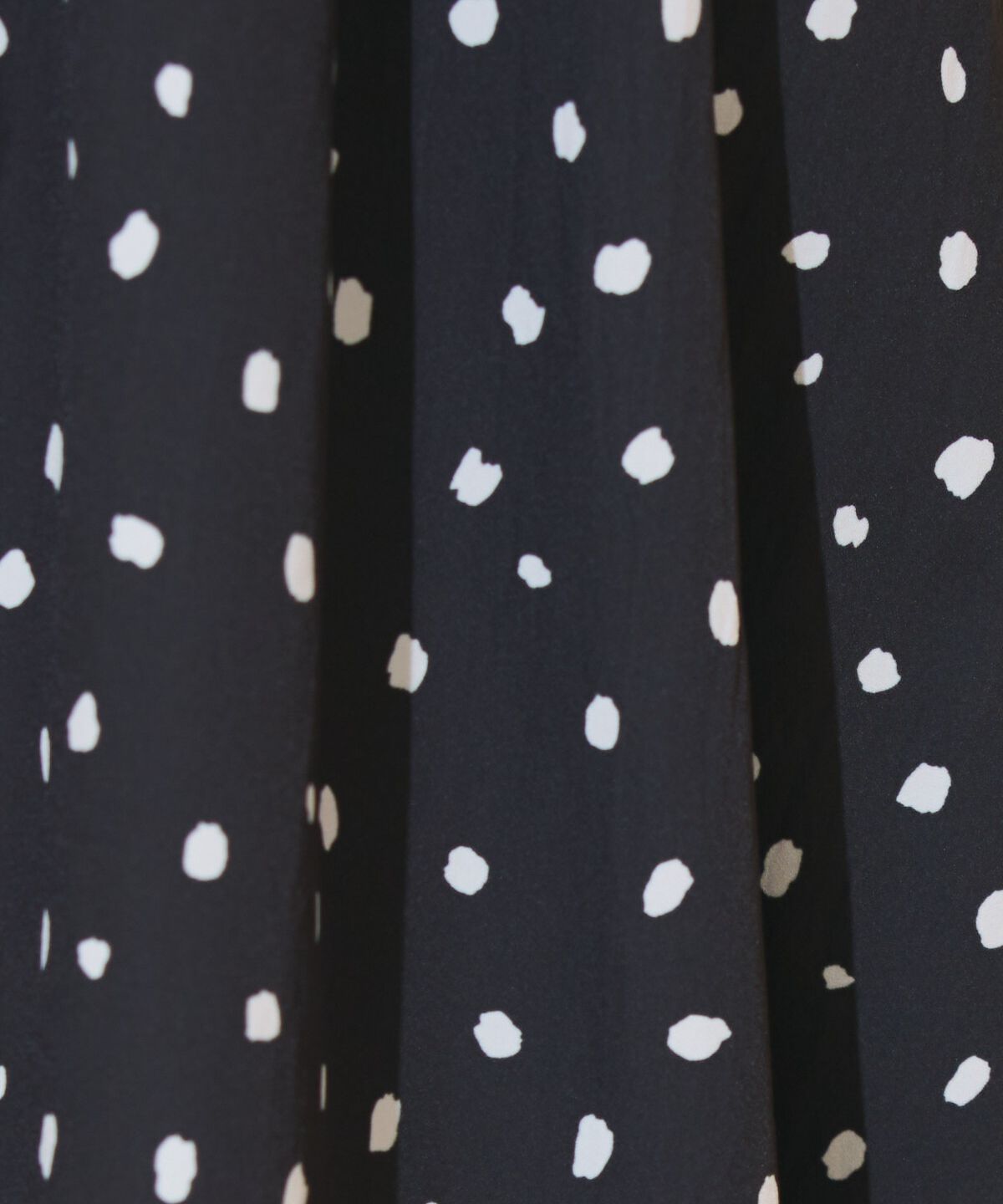 WILLSELECTION「ダルメシアンプリントボリュームタックスカート」|フレア|