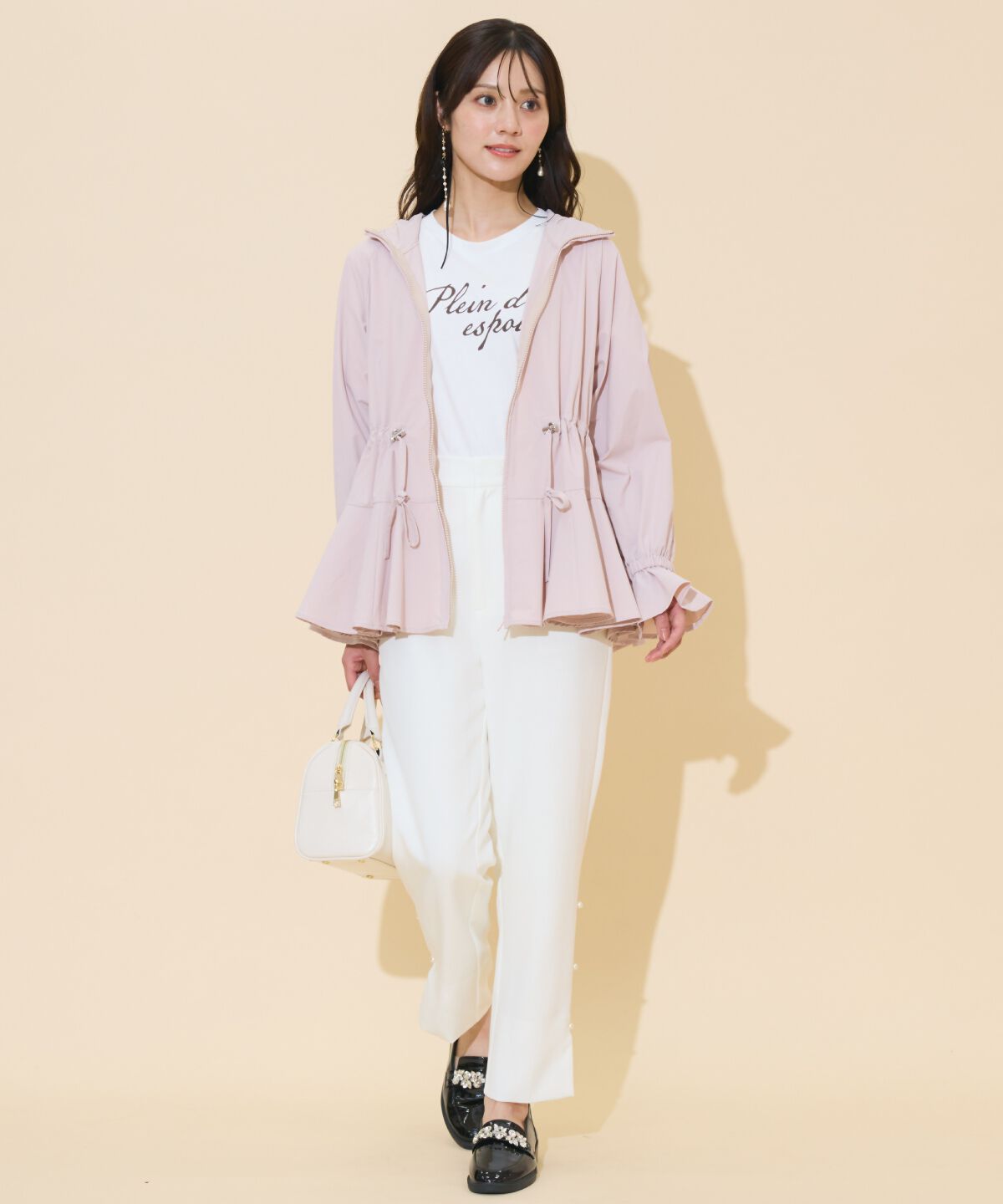 WILLSELECTION「UVカットペプラムブルゾン」|ブルゾン・スタジャン|