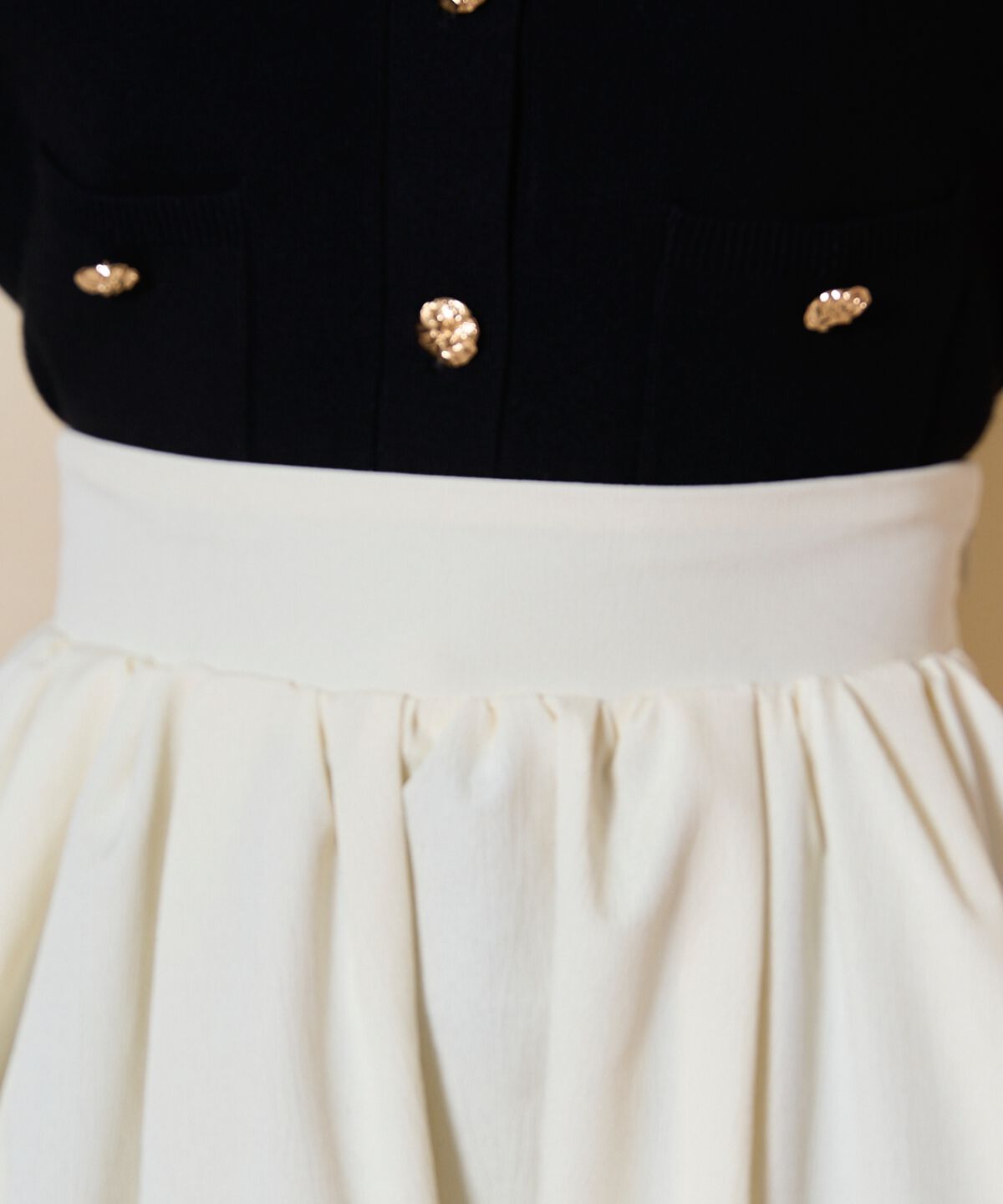 WILLSELECTION「バルーンミニスカート」|フレア|