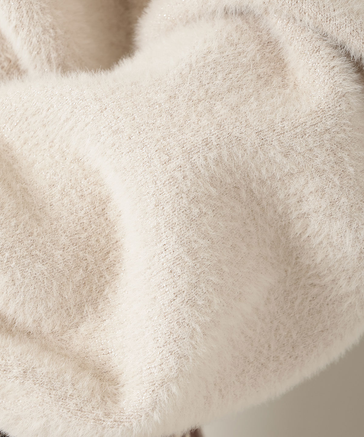 WILLSELECTION「アソートボタンラメフェザーカーディガン」|カーディガン|