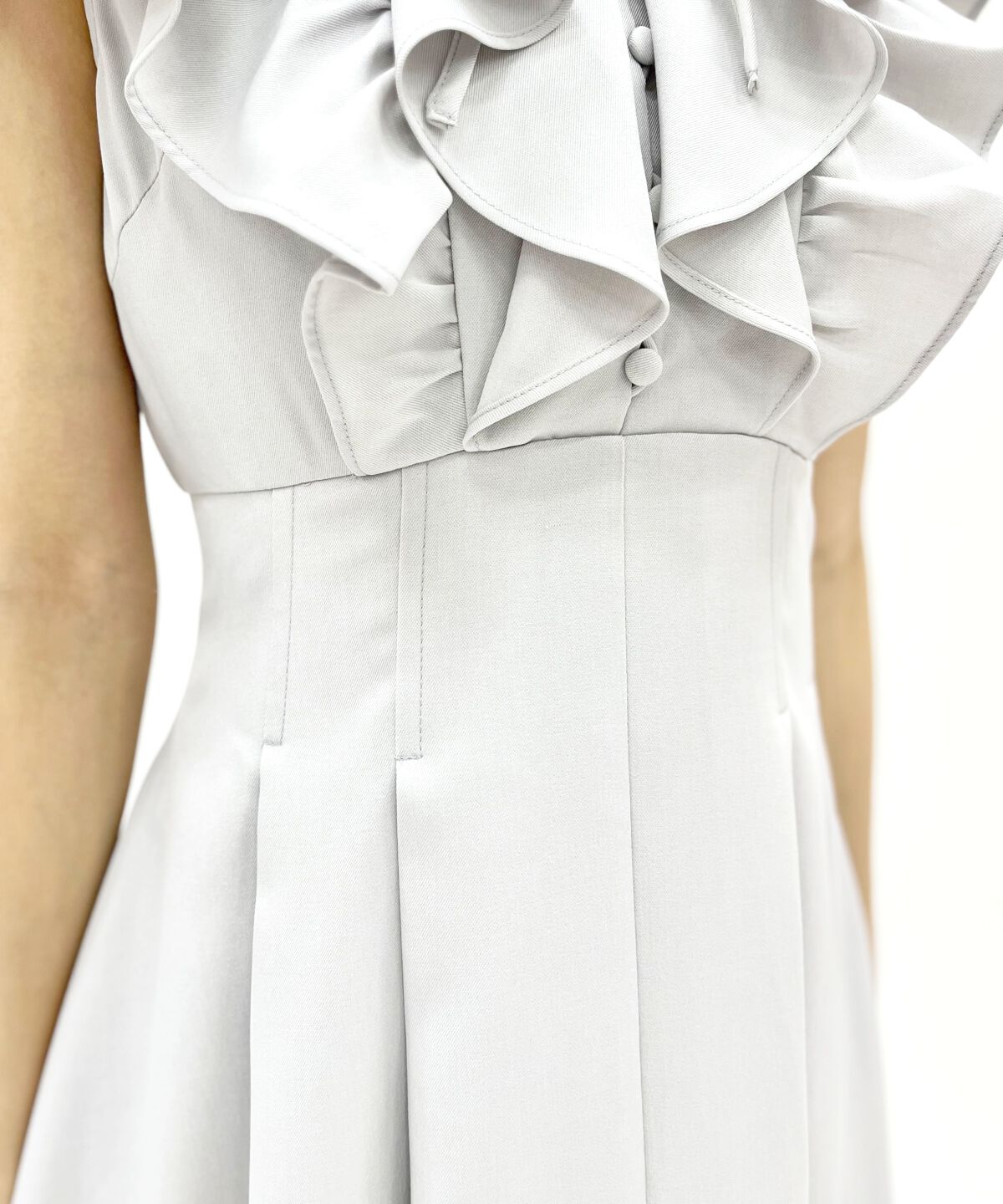 WILLSELECTION「ナローリボンラッフルフリルワンピース」|ワンピース|