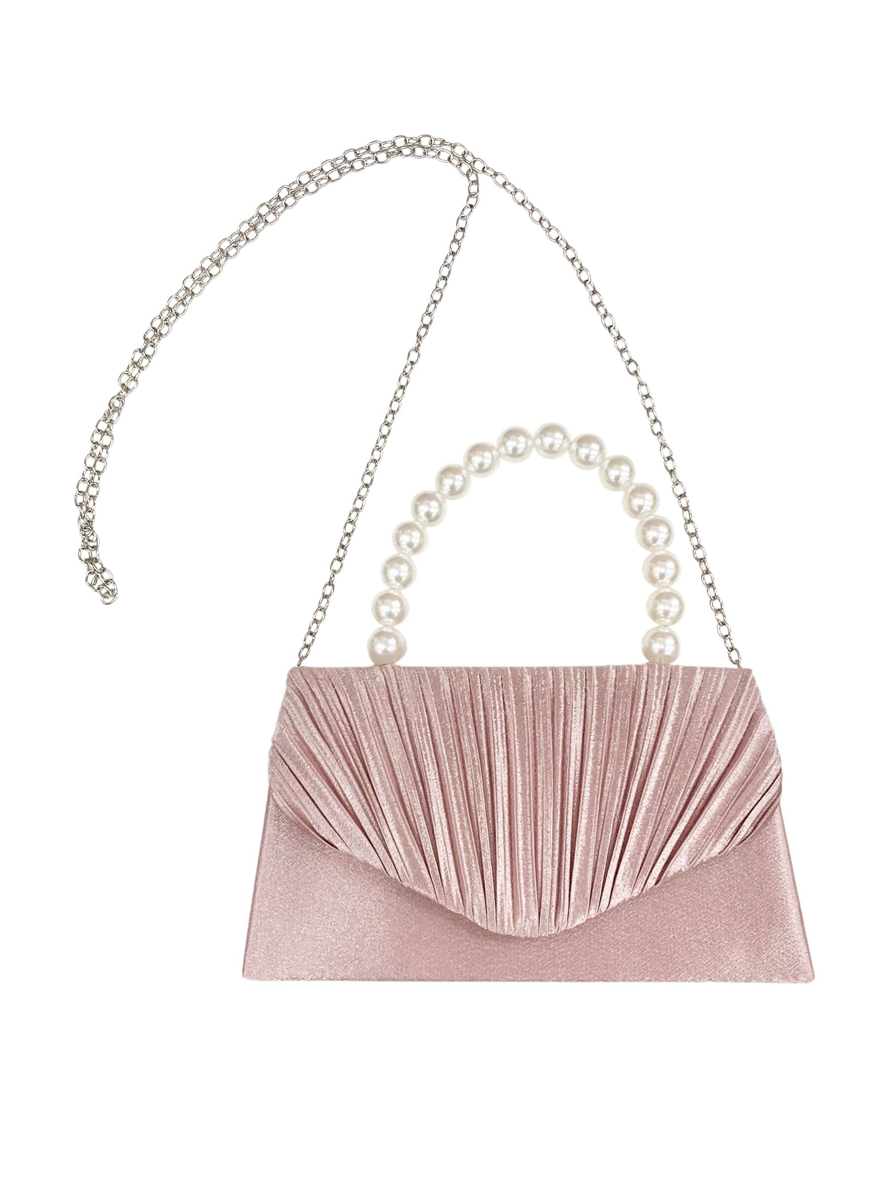 WILLSELECTION「パールプリーツデザインバッグ」|ショルダー・メッセンジャー|