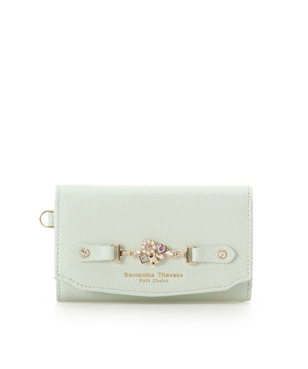 Samantha Thavasa Petit Choice「フラワービット キーケース」|キーケース|ミント