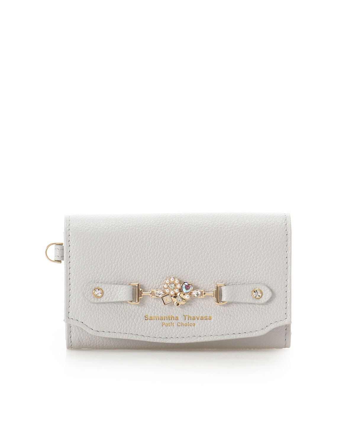 Samantha Thavasa Petit Choice「フラワービット キーケース」|キーケース|ライトブルー