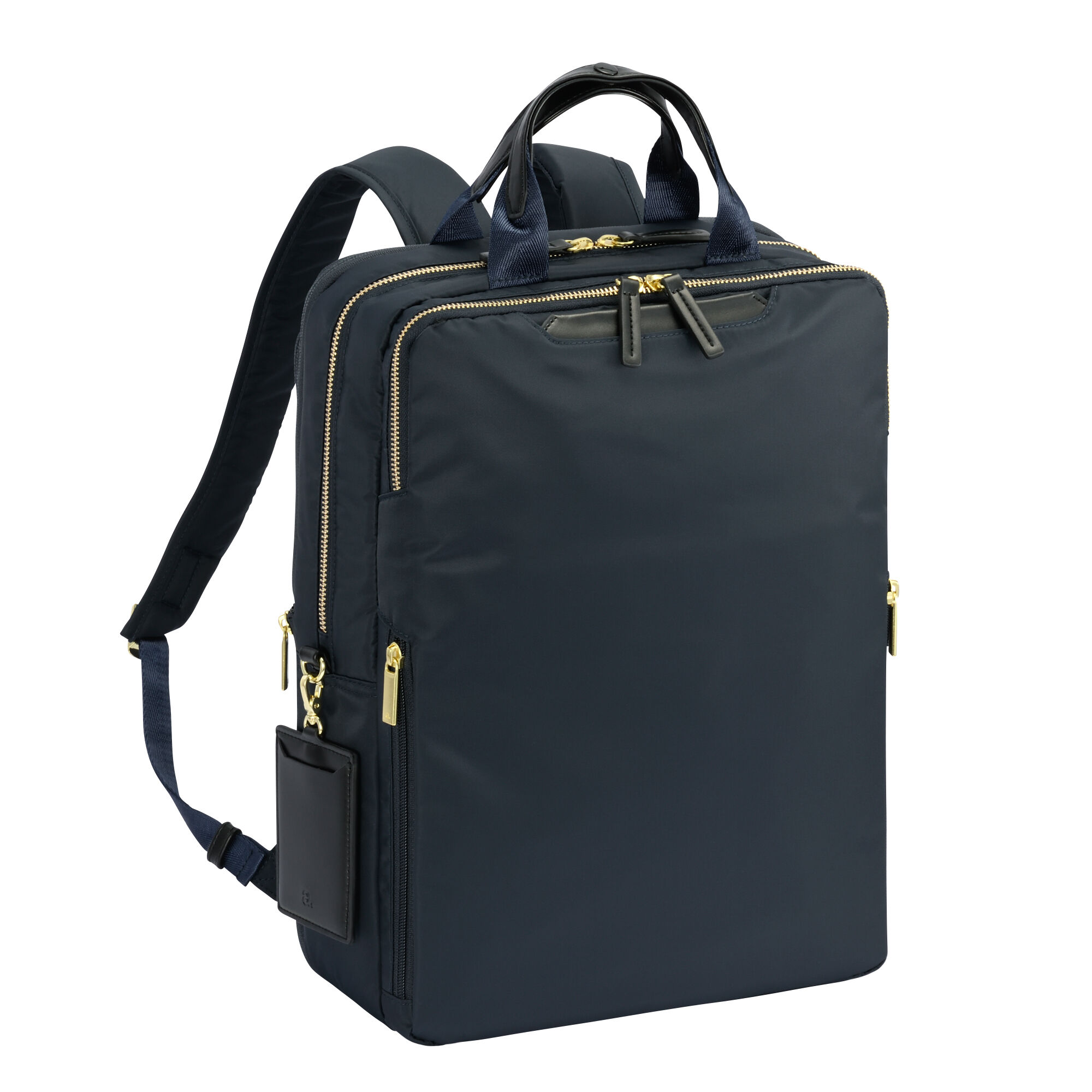 ace.「ace. フィッテム ビジネスリュック エキスパンド機能 レディースビジネス A4 / 14.0インチPC収納 68684」|リュック|ネイビー