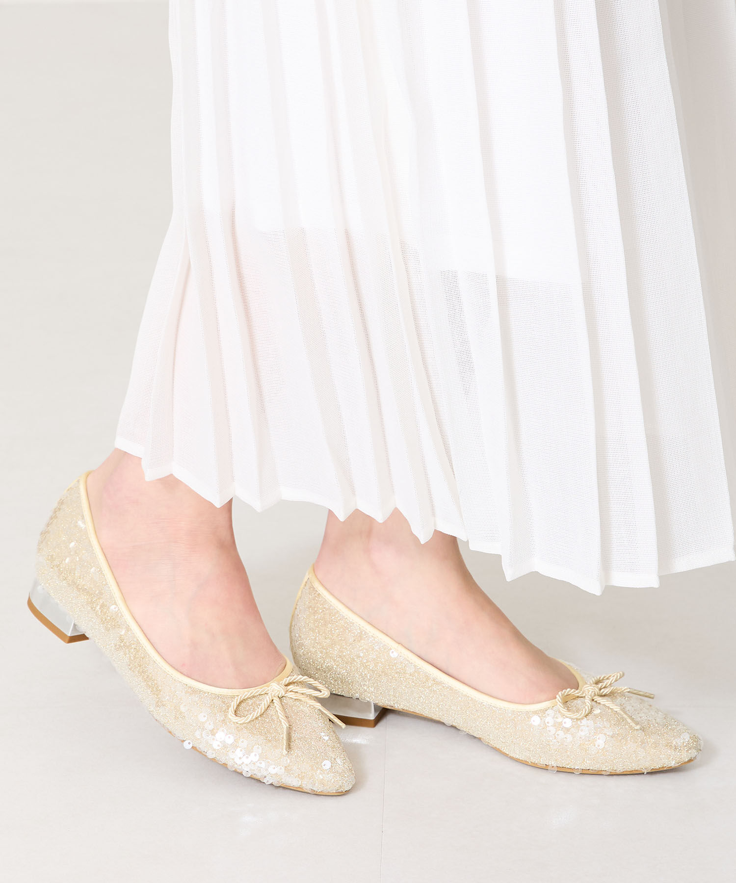 ORiental TRaffic「スパンコールバレエシューズ/51109 バレエシューズ パンプス 人気 トレンド」|パンプス|