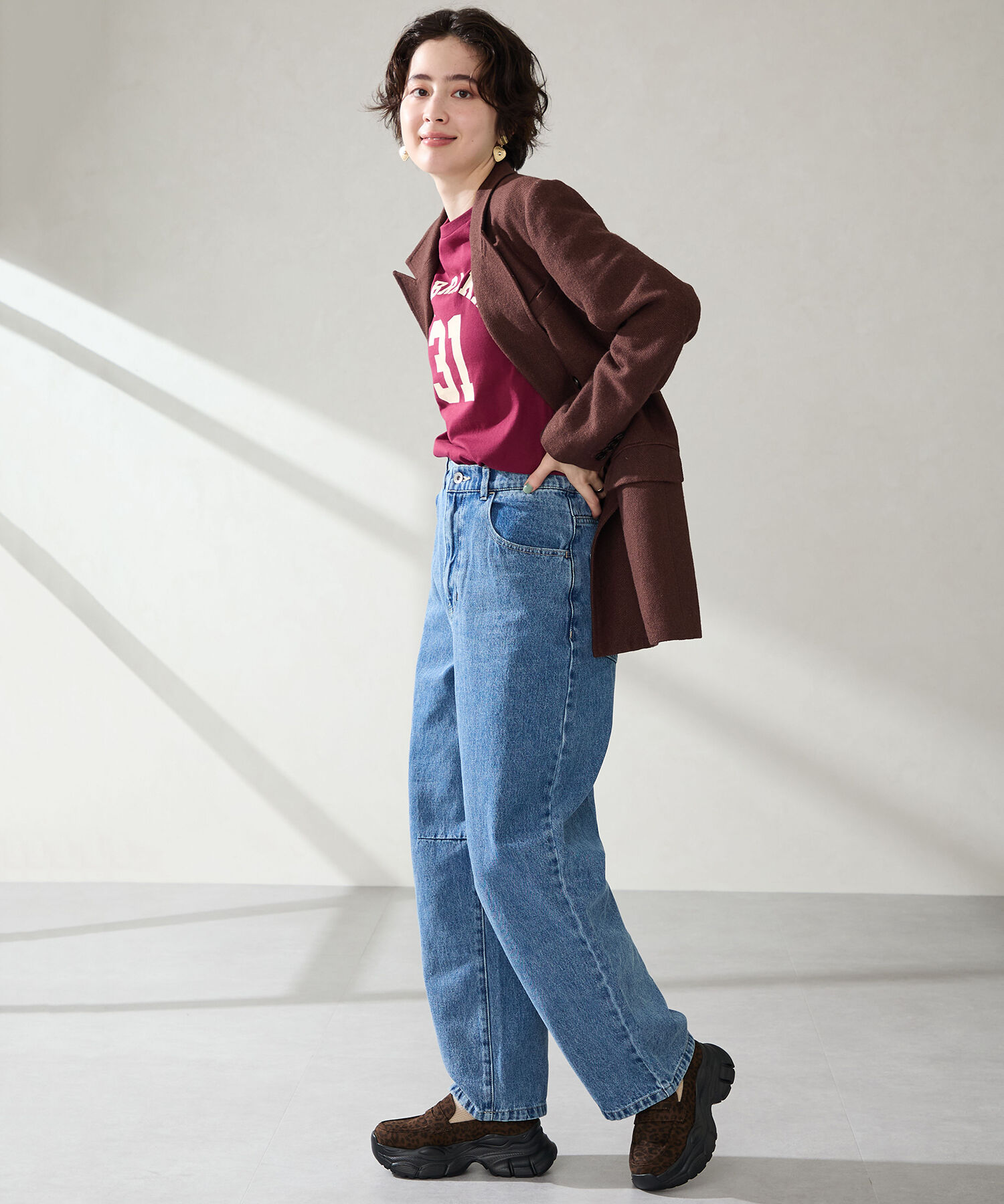 ORiental TRaffic「スニーカーソール ローファー /51326 厚底」|スニーカー|