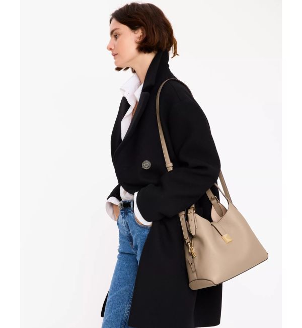 kate spade new york「デコ ミディアム クロスボディ トート」|ショルダー・メッセンジャー|GREY MULTI