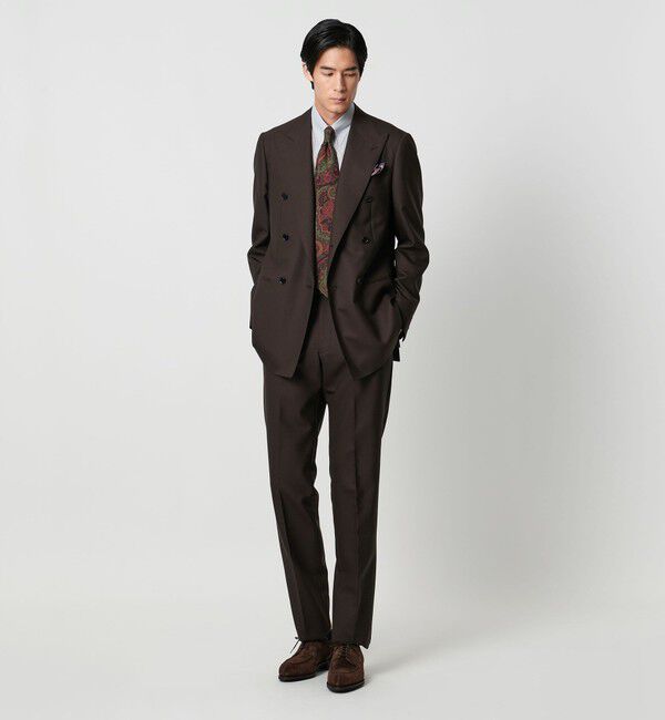 UNITED ARROWS「ALBINI ファンシーストライプ タブカラー シャツ」|シャツ・ブラウス|