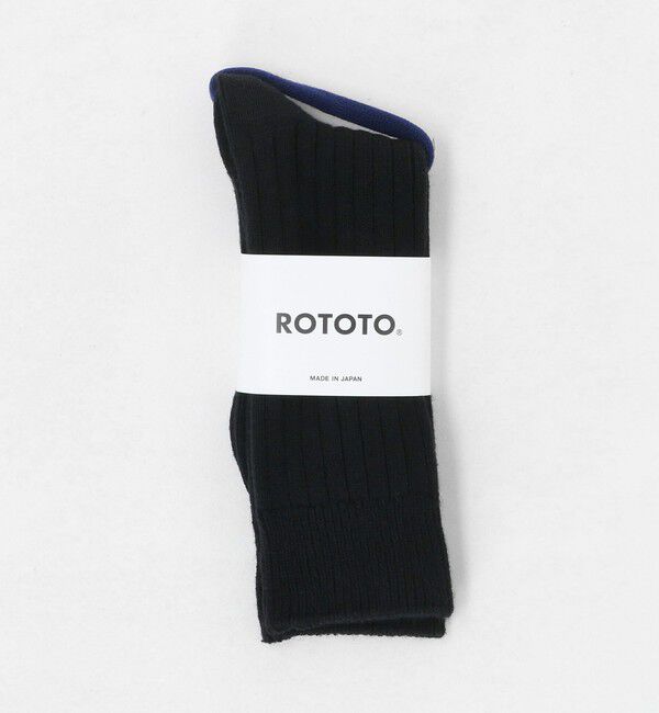 UNITED ARROWS「＜ROTOTO＞リブクルーソックス」|ソックス|