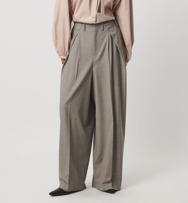 AEWEN MATOPH「＜AEWEN MATOPH＞インタックパンツ」|その他|BEIGE