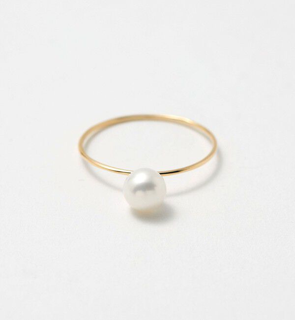 UNITED ARROWS「＜les bonbon＞K10 パール リング」|リング|GOLD