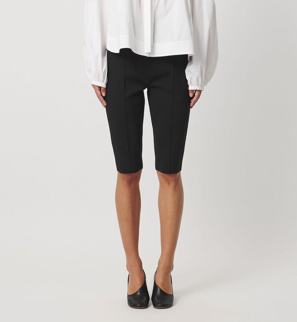 AEWEN MATOPH「＜AEWEN MATOPH＞ニットハーフパンツ ‐ ウォッシャブル ‐」|その他|BLACK