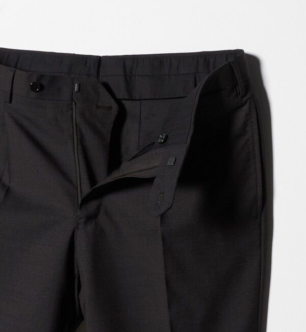 UNITED ARROWS「＜SOVEREIGN＞ウール トロピカル １プリーツ テーパード スラックス」|チノ|