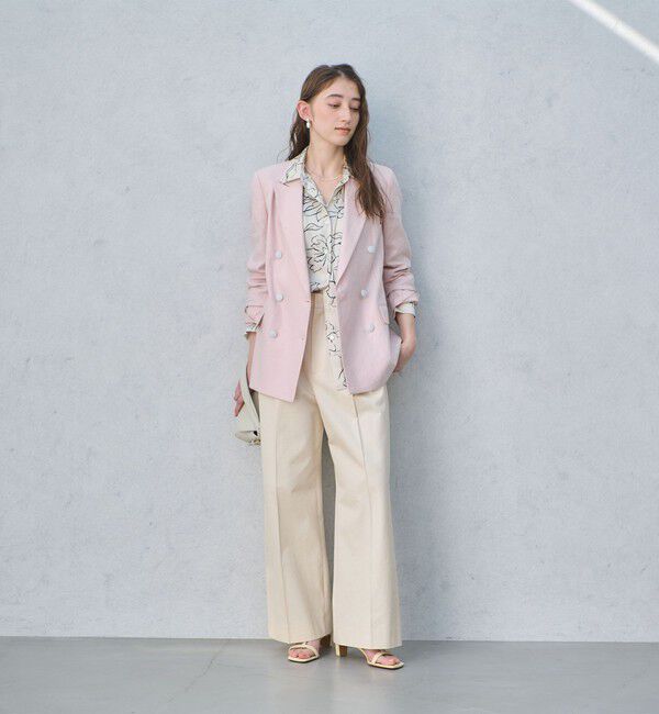 UNITED ARROWS「チノ ワイドパンツ」|チノ|