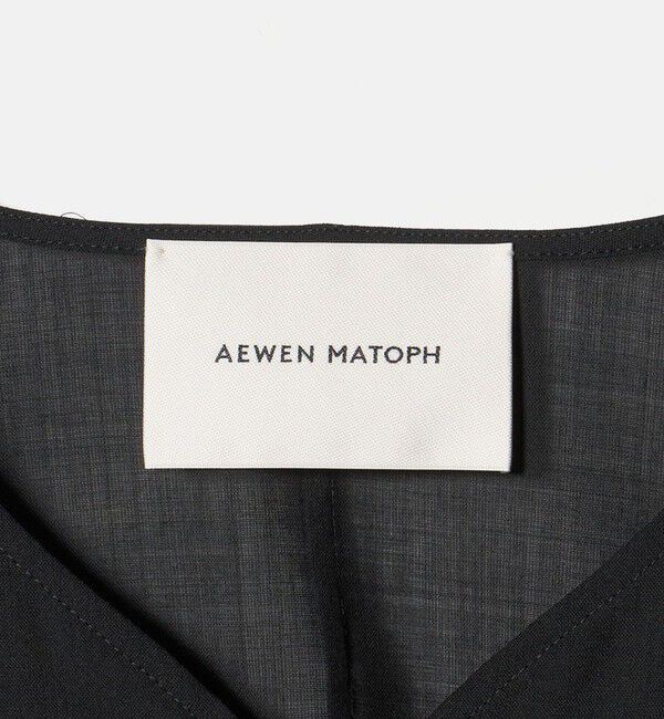 AEWEN MATOPH「＜AEWEN MATOPH＞シアージップジャケット」|テーラードジャケット|