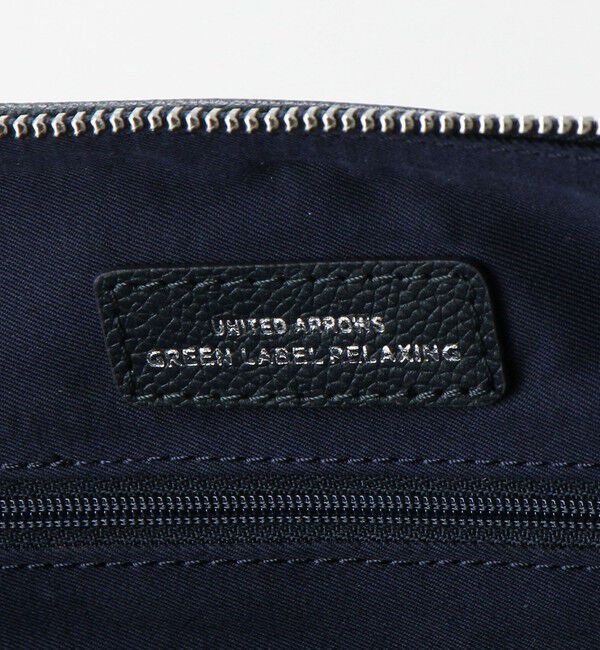 UNITED ARROWS green label relaxing「エンボス レザー ブリーフケース ビジネスバッグ」|ビジネスバッグ|