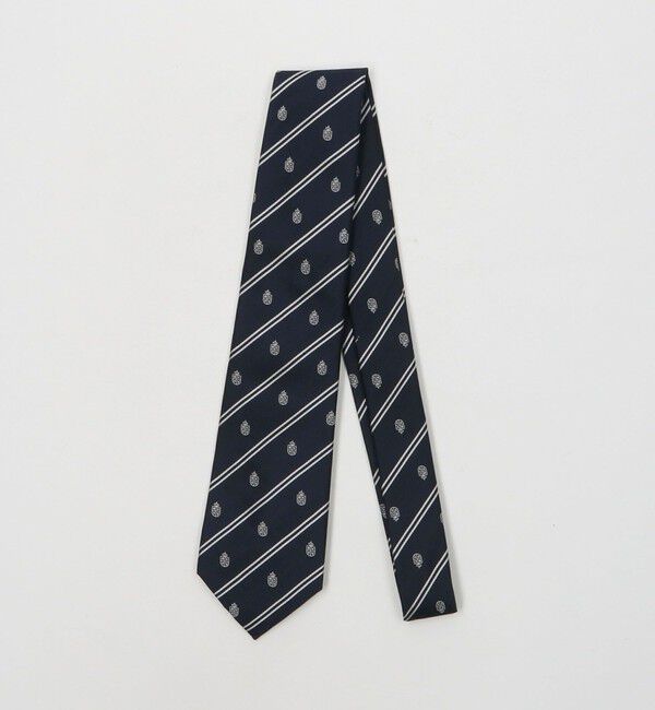 UNITED ARROWS green label relaxing「＜partitura＞8.0cm クレスト ネクタイ」|ネクタイ・蝶ネクタイ|NAVY