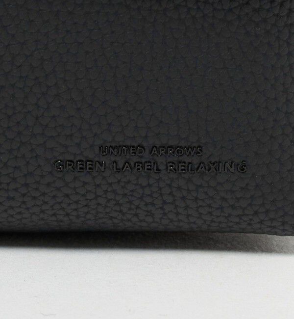 UNITED ARROWS green label relaxing「シボ レザーライク フラップ ショルダーバッグ」|ショルダー・メッセンジャー|