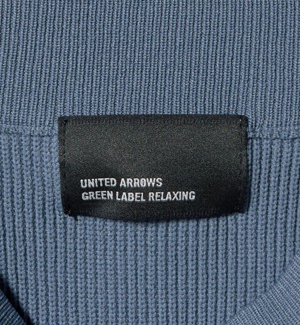 UNITED ARROWS green label relaxing「【WEB限定】JUST fit デイリー アゼ モックネック ニット」|ニット・セーター|