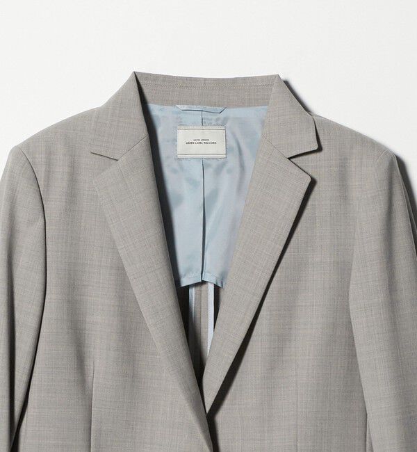 UNITED ARROWS green label relaxing「［size SHORTあり］カチリラ シングル テーラード ジャケット ウォッシャブル ストレッチ」|テーラードジャケット|