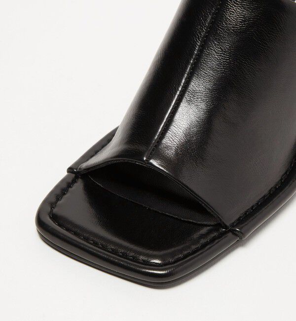 EMMEL REFINES「＜EMMEL REFINES＞EM スクエアトゥ フィット ミュール」|サンダル|