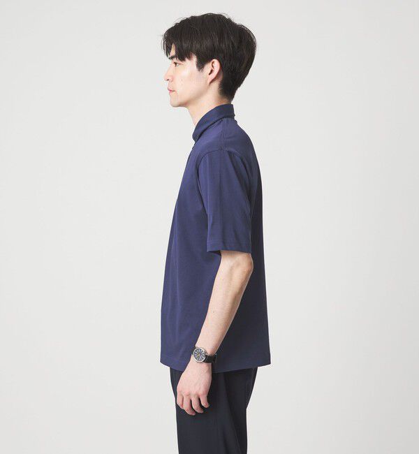 UNITED ARROWS green label relaxing「【WEB限定】JUST fit デイリー ドライ ボタンダウン 半袖 ポロシャツ -吸水速乾・抗菌-」|ポロシャツ|