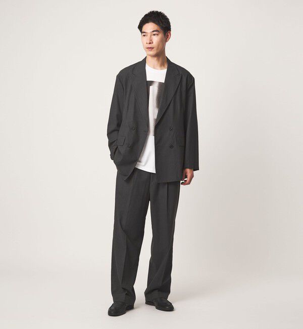 UNITED ARROWS green label relaxing「TR 和紙 ダブルブレスト ブレザー ジャケット」|テーラードジャケット|