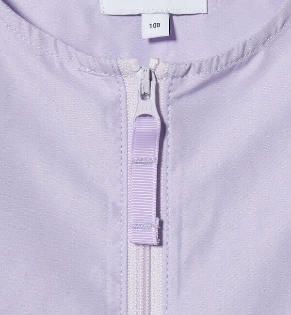 UNITED ARROWS green label relaxing「フリル ギャザーブルゾン / キッズ  100cm-160cm 撥水 UVカット 遮熱」|その他|