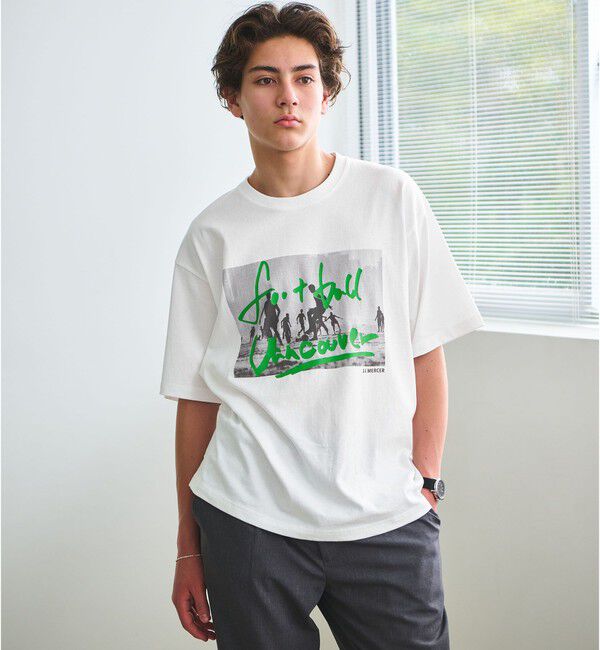 UNITED ARROWS green label relaxing「【別注】＜J.J.Mercer＞アスレチック 半袖 Tシャツ カットソー」|Tシャツ・カットソー|OFF WHITE