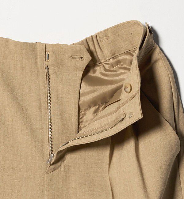 BEAUTY&YOUTH UNITED ARROWS「ポリエステルブレンド ２タック タブワイドパンツ」|その他|