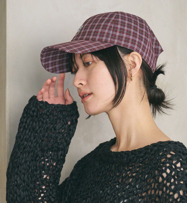 BEAUTY&YOUTH UNITED ARROWS「【別注】＜FILA＞チェック キャップ」|キャップ・キャスケット|