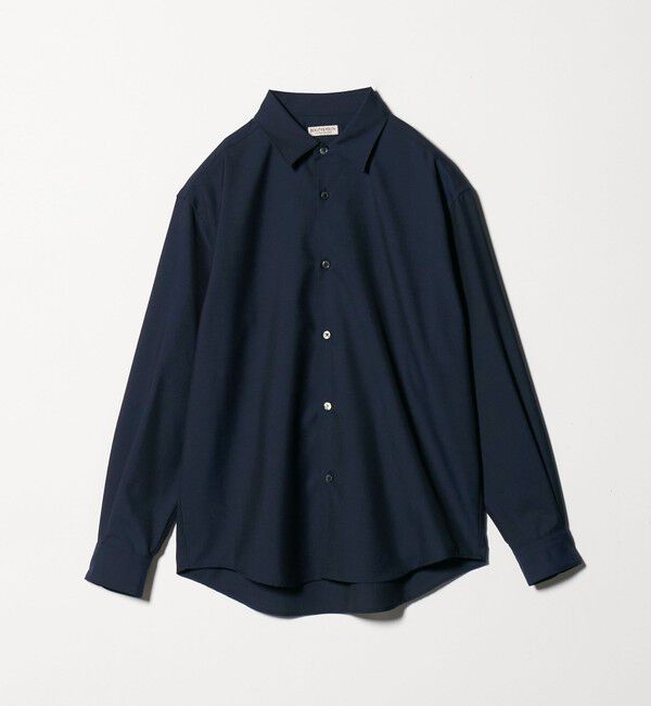 BEAUTY&YOUTH UNITED ARROWS「尾州 TW シャンブレー レギュラー シャツ GRANDE TAPERD型 ウォッシャブル MADE IN JAPAN」|シャツ・ブラウス|