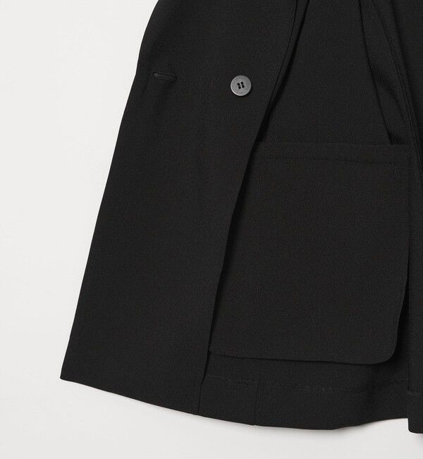BEAUTY&YOUTH UNITED ARROWS「【WEB限定 Wardrobe DAILY MINIMAL】メランジ ダブルジャケット ウォッシャブル」|テーラードジャケット|