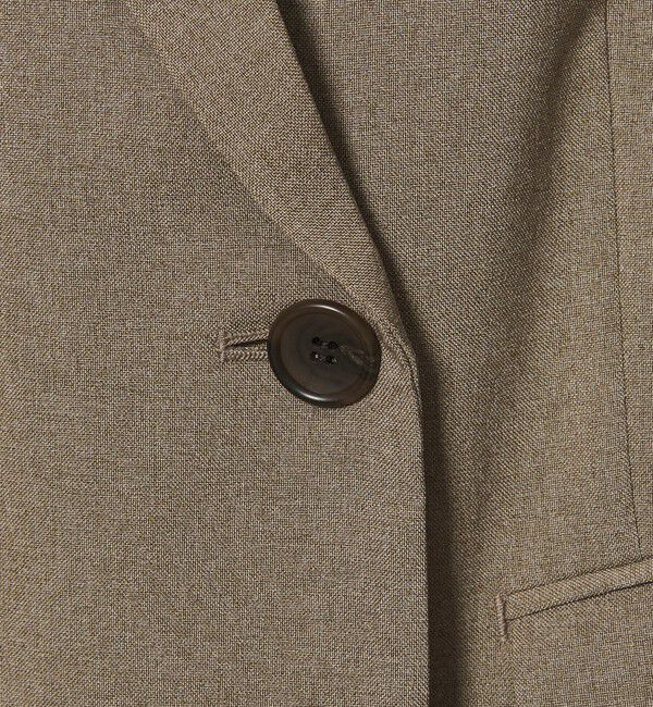 BEAUTY&YOUTH UNITED ARROWS「【WEB限定 Wardrobe DAILY MINIMAL】メランジ ダブルジャケット ウォッシャブル」|テーラードジャケット|