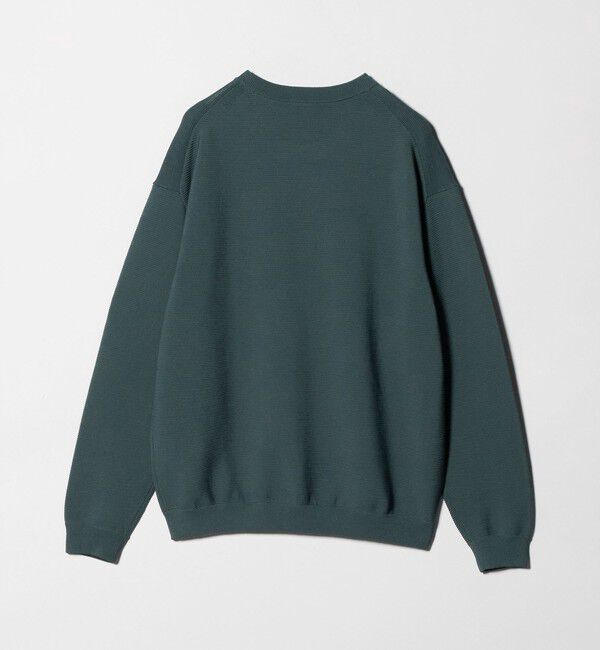 BEAUTY&YOUTH UNITED ARROWS「パール ステッチ フォルム クルーネック ニット ウォシャブル」|ニット・セーター|