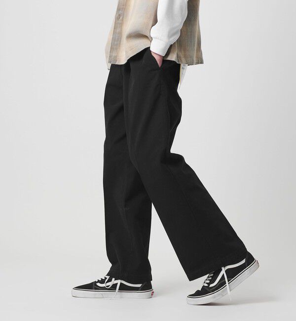 California General Store「＜DICKIES &times; CGS＞ダメージ チノパンツ」|チノ|BLACK