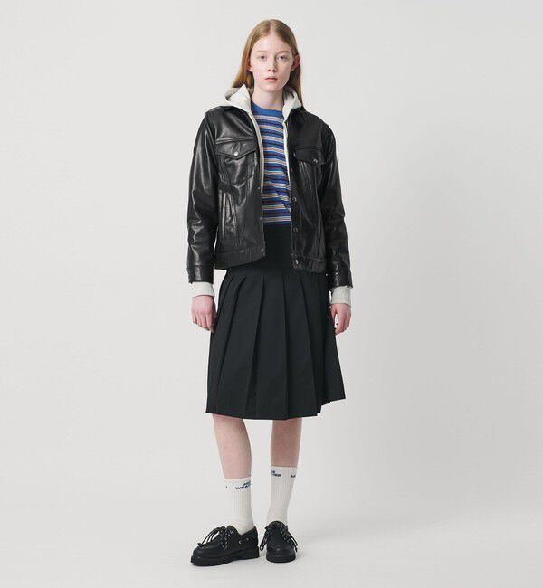 NICE WEATHER「＜NICE WEATHER＞バッファローレザー トラッカージャケット」|その他|