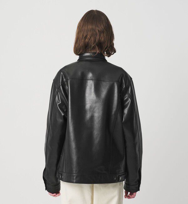 NICE WEATHER「＜NICE WEATHER＞バッファローレザー トラッカージャケット」|その他|