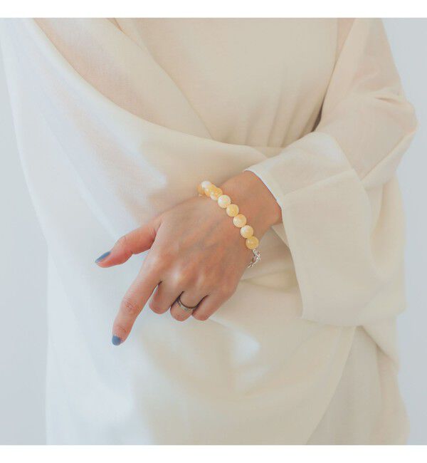 Demi-Luxe BEAMS 「LIE STUDIO / The Mary ブレスレット ベージュトパーズ」|その他|Beige_Topaz